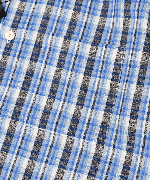 TMT（ティーエムティー）の「【TMT/ティーエムティー】COUNTRY CHECK SOFT LONG SLEEVE SHIRT（シャツ/ブラウス・メンズ・ブルー/グリーン/ベージュ・X-LARGE/LARGE/MEDIUM）」の13枚目の写真