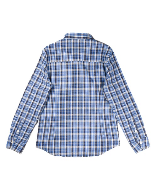 TMT（ティーエムティー）の「【TMT/ティーエムティー】COUNTRY CHECK SOFT LONG SLEEVE SHIRT（シャツ/ブラウス・メンズ・ブルー/グリーン/ベージュ・X-LARGE/LARGE/MEDIUM）」の15枚目の写真