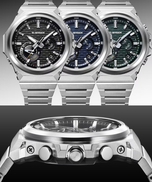 G-SHOCK(ジーショック)の「G-SHOCK/ジーショック 腕時計 G-STEEL GST-B1000D-3AJF(アナログ腕時計・メンズ・シルバー系その他・ONE)」の14枚目の写真