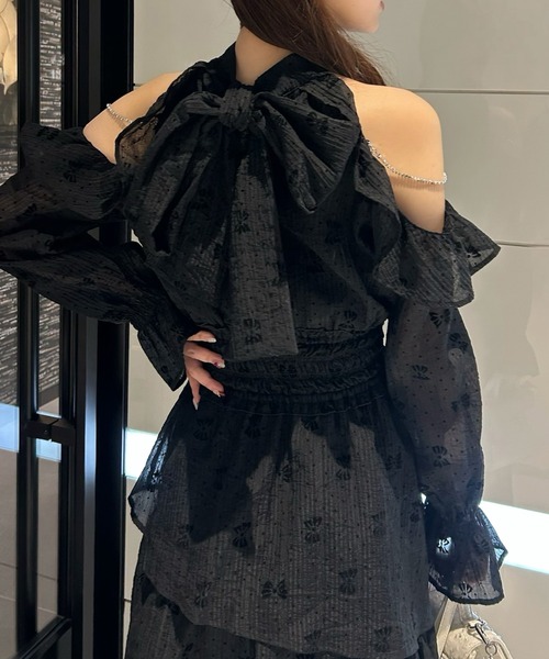 アメスリティアードロングワンピース（ワンピース）｜one after