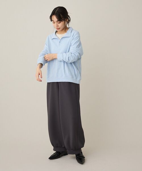 CRAFT STANDARD BOUTIQUE(クラフトスタンダードブティック)の「ダンボールジョガーパンツ(その他パンツ・レディース・カーキ/グレー・FREE)」の21枚目の写真