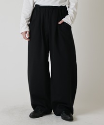 Lui's（ルイス）の「ルーズフィットスウェットワイドカーブパンツ（スウェットパンツ）」