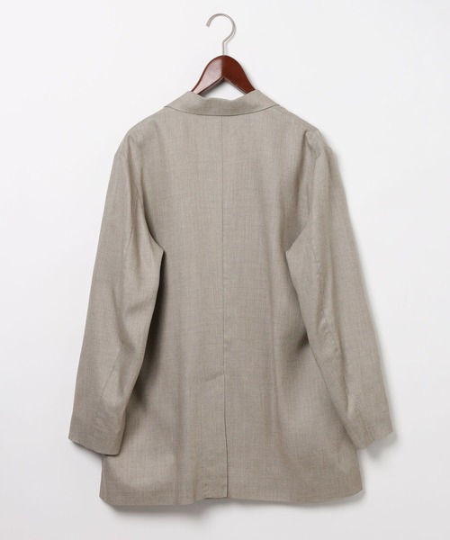 niko and...（ニコアンド）の「[MODE NORM CORE] ダブルブレストジャケットアソート（テーラードジャケット・レディース・チャコール/ライトベージュ・FREE）」の20枚目の写真