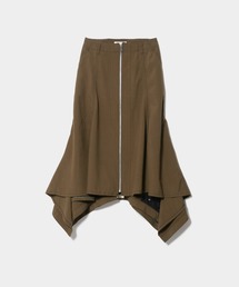 beautiful people | double-end tropical wool flare skirt(スカート)