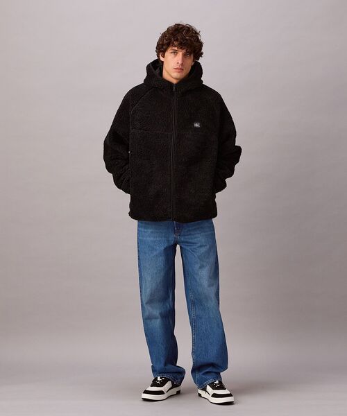 フルジップシェルパジャケット