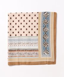 AVALON(U.Q)（アバロン）の「ドットプリント薄手大判ストール（ストール/ショール）」