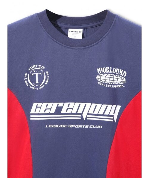 THAT'S IT(ザッツイット)の「セレモニークラブ 半袖Tシャツ_ネイビー(Tシャツ/カットソー・レディース・その他・LARGE/SMALL/MEDIUM)」の3枚目の写真