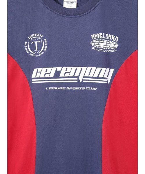 THAT'S IT(ザッツイット)の「セレモニークラブ 半袖Tシャツ_ネイビー(Tシャツ/カットソー・レディース・その他・LARGE/SMALL/MEDIUM)」の4枚目の写真