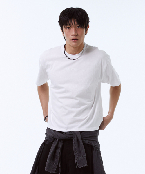 ONRIDPROJECT(オンリードプロジェクト)の「メンズロゴラベルTシャツ - ホワイト(Tシャツ/カットソー・メンズ・その他・FREE)」の6枚目の写真