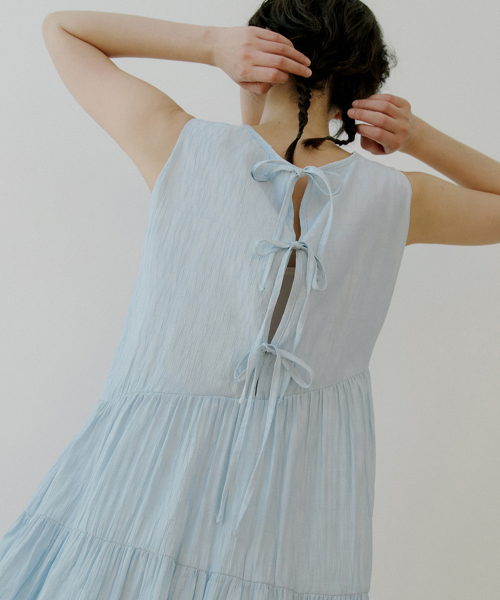 REORG(リオルグ)の「WOI SLEEVELESS SMOKE OPS BABY BLUE(ワンピース・レディース・その他・SMALL/MEDIUM)」の3枚目の写真