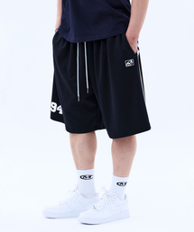 MIHAK（ミハク）の「94 フットボールジャージハーフパンツ (ブラック)（スウェットパンツ）」