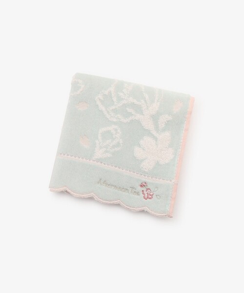 セール】サクラジャカードミニタオル（ハンカチ/ハンドタオル