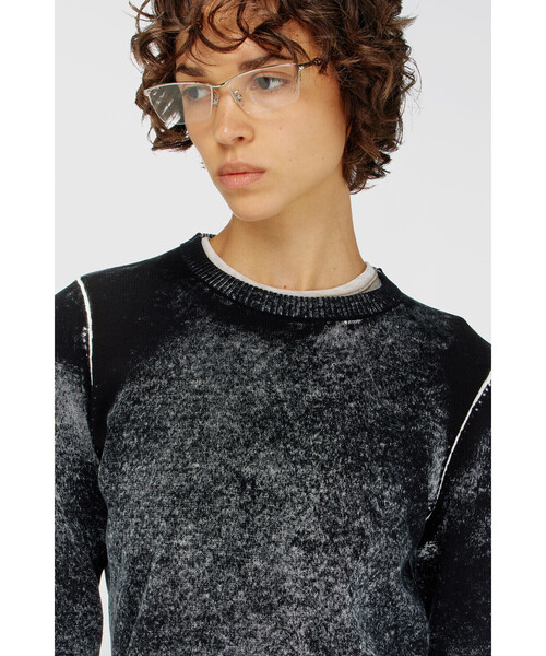 DIESEL(ディーゼル)の「ウィメンズ プルオーバーニット M-LOVRE(ニット/セーター・レディース・ブラウン/ブラック・SMALL/LARGE/MEDIUM/X-LARGE)」の5枚目の写真