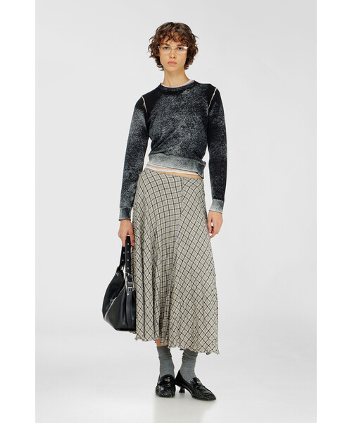 DIESEL(ディーゼル)の「ウィメンズ プルオーバーニット M-LOVRE(ニット/セーター・レディース・ブラウン/ブラック・SMALL/LARGE/MEDIUM/X-LARGE)」の4枚目の写真