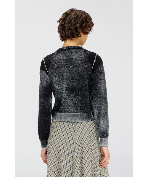 DIESEL(ディーゼル)の「ウィメンズ プルオーバーニット M-LOVRE(ニット/セーター・レディース・ブラウン/ブラック・SMALL/LARGE/MEDIUM/X-LARGE)」の3枚目の写真