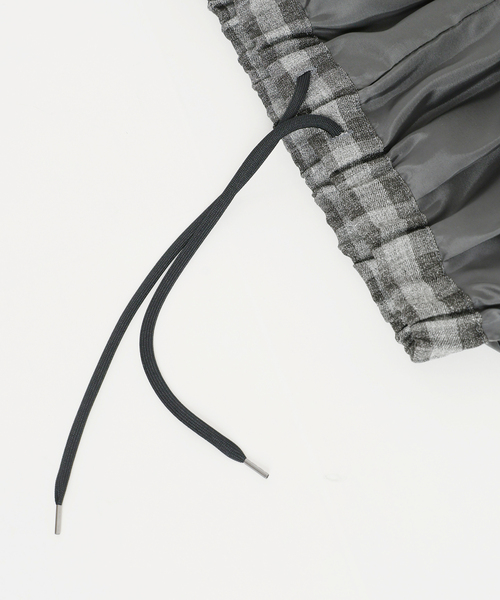 IENA（イエナ）の「ウォッシャブル ギンガムチェックイージーパンツ（その他パンツ・レディース・チャコールグレー・34/38/36）」の21枚目の写真