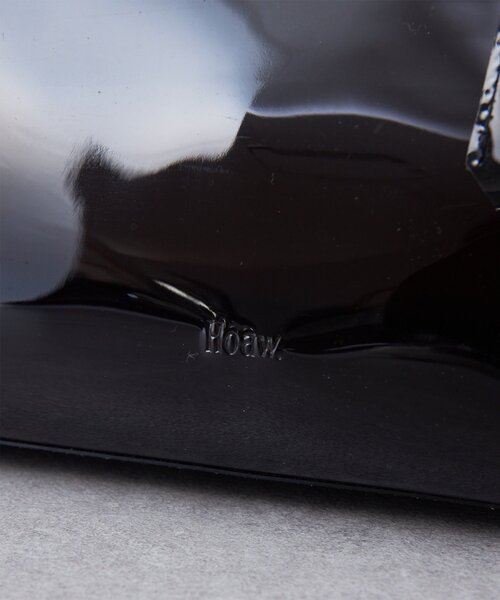 Whim Gazette(ウィムガゼット)の「【Hoaw.】PVCボストンバッグ L(ボストンバッグ・レディース・ブラック・FREE)」の9枚目の写真