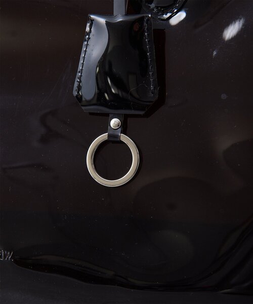 Whim Gazette(ウィムガゼット)の「【Hoaw.】PVCボストンバッグ L(ボストンバッグ・レディース・ブラック・FREE)」の12枚目の写真