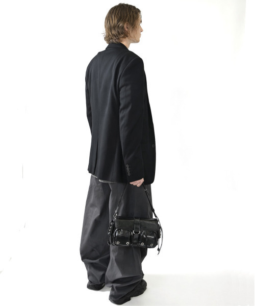 neos（ネオス）の「【neos】ユーティリティ ミニショルダーバッグ PUレザー ユニセックス（ショルダーバッグ・メンズ・ブラック・FREE）」の14枚目の写真