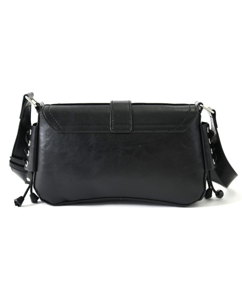 neos（ネオス）の「【neos】ユーティリティ ミニショルダーバッグ PUレザー ユニセックス（ショルダーバッグ・メンズ・ブラック・FREE）」の5枚目の写真