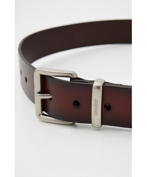 MOUSSY(マウジー)の「BUCKLE LEATHER ベルト(ベルト・レディース・ブラック・FREE)」の6枚目の写真