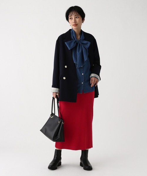 Elura（エルーラ）の「サラサラタッチナロースカート/643263（スカート・レディース・ホワイト/ブラウン/レッド/ブラック・MEDIUM/LARGE）」の21枚目の写真