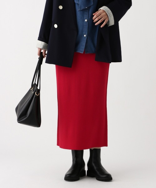 Elura(エルーラ)の「サラサラタッチナロースカート/643263(スカート・レディース・ホワイト/ブラウン/レッド/ブラック・MEDIUM/LARGE)」の19枚目の写真