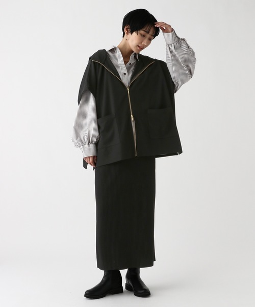 Elura（エルーラ）の「サラサラタッチナロースカート/643263（スカート・レディース・ホワイト/ブラウン/レッド/ブラック・MEDIUM/LARGE）」の11枚目の写真