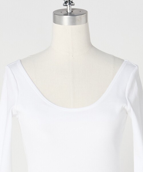 LOEFF(ロエフ)の「<LOEFF>ベアテレコ ラウンドネック ロングスリーブ(Tシャツ/カットソー・レディース・ブラック/ネイビー/ホワイト・FREE)」の22枚目の写真