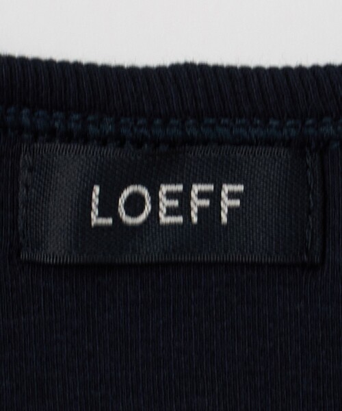 LOEFF(ロエフ)の「<LOEFF>ベアテレコ ラウンドネック ロングスリーブ(Tシャツ/カットソー・レディース・ブラック/ネイビー/ホワイト・FREE)」の16枚目の写真