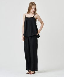 THE-ABON（エイボン）の「エター ベーシック スラブレス ブラック（Tシャツ/カットソー）」