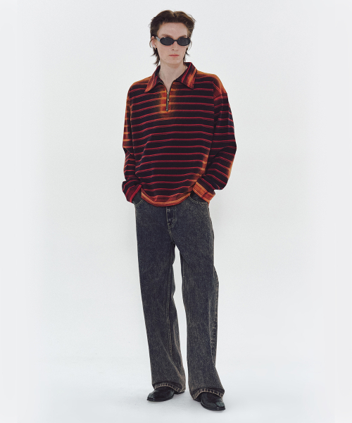 MMIC（エムエムアイシー）の「BOHO POLO (ORANGE)（ポロシャツ・メンズ・その他・M/L/XL）」の7枚目の写真