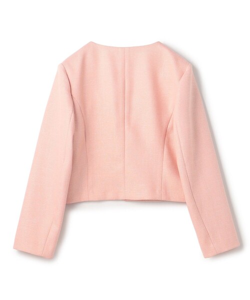 TOCCA（トッカ）の「CLOVER PROMISE ジャケット（ノーカラージャケット・レディース・ピンク系/アイボリー系・0/4）」の17枚目の写真