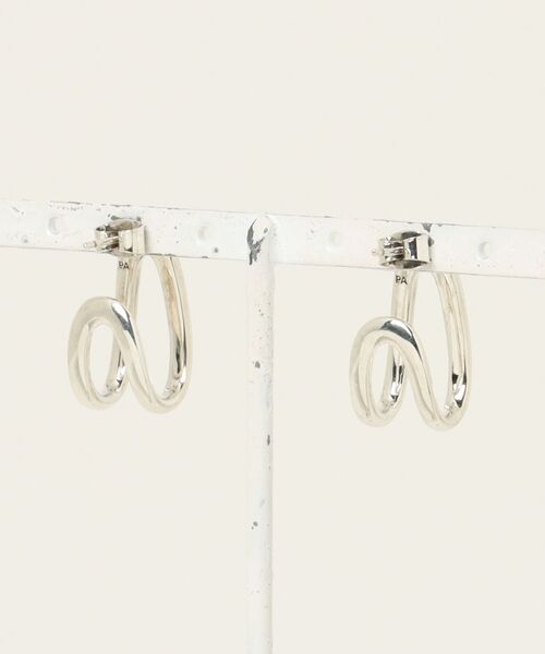 PHILIPPE AUDIBERT（フィリップ オーディベール）の「【PHILIPPE AUDIBERT】Hedda ピアス BO6746 AR（ピアス（両耳用）・レディース・シルバー・FREE）」の9枚目の写真