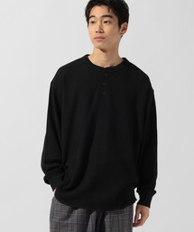 niko and... | ワッフルヘンリーネックプルオーバー(Tシャツ/カットソー)