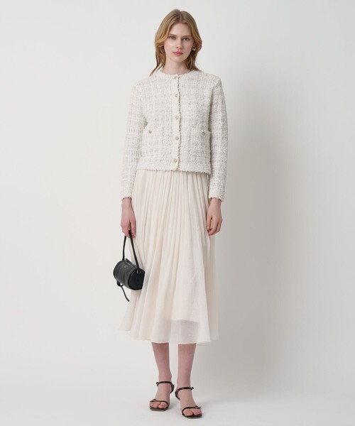 ANAYI（アナイ）の「マルティプルニットツイードジャケット（カーディガン/ボレロ・レディース・ブルー系その他/ベージュ系その他・38/36）」の18枚目の写真