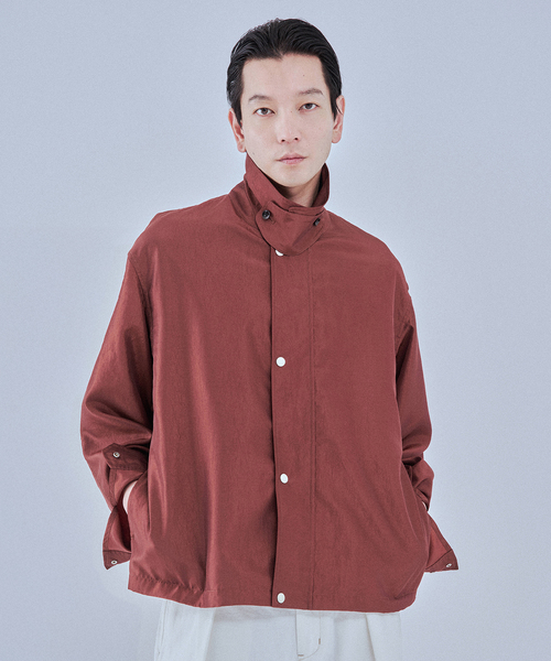 EDIFICE（エディフィス）の「ライト シャンブレー ショート ブルゾン（その他アウター・メンズ・ホワイト/ブラウン/ブラック/ベージュ・MEDIUM/LARGE）」の13枚目の写真