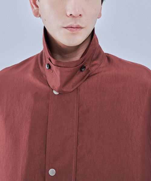 EDIFICE（エディフィス）の「ライト シャンブレー ショート ブルゾン（その他アウター・メンズ・ホワイト/ブラウン/ブラック/ベージュ・MEDIUM/LARGE）」の15枚目の写真