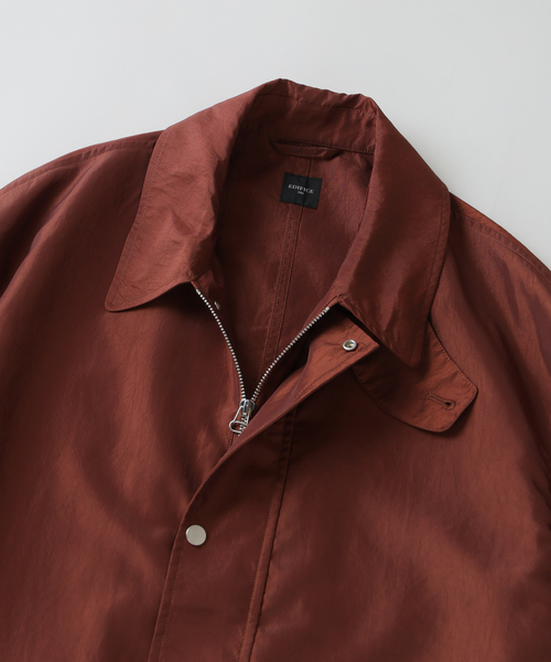 EDIFICE（エディフィス）の「ライト シャンブレー ショート ブルゾン（その他アウター・メンズ・ホワイト/ブラウン/ブラック/ベージュ・MEDIUM/LARGE）」の14枚目の写真