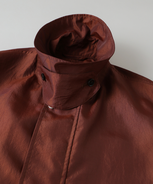 EDIFICE（エディフィス）の「ライト シャンブレー ショート ブルゾン（その他アウター・メンズ・ホワイト/ブラウン/ブラック/ベージュ・MEDIUM/LARGE）」の16枚目の写真