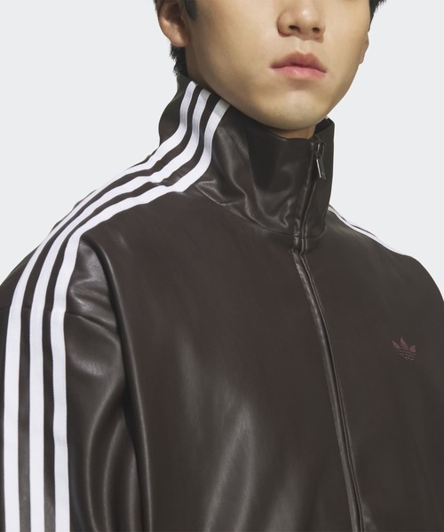 adidas(アディダス)の「プレザー3Sトラックトップ / ジャージ / アディダスオリジナルス adidas Originals(ブルゾン・メンズ・ブラック/ブラウン・XX-SMALL/3XL/XX-LARGE/X-LARGE/LARGE/MEDIUM/SMALL/X-SMALL)」の12枚目の写真