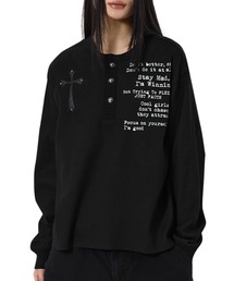 OY | 『OY/オーワイ』BLESSED HENLEY L/S TOP/ブレストヘンリー長袖カットソー(Tシャツ/カットソー)