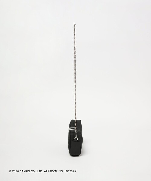 UNITED ARROWS(ユナイテッドアローズ)の「<HELLO KITTY × UNITED ARROWS>リボン ショルダーバッグ(ショルダーバッグ・レディース・ブラック/レッド・FREE)」の3枚目の写真