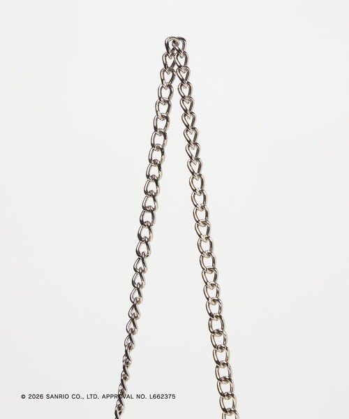 UNITED ARROWS(ユナイテッドアローズ)の「<HELLO KITTY × UNITED ARROWS>リボン ショルダーバッグ(ショルダーバッグ・レディース・ブラック/レッド・FREE)」の6枚目の写真