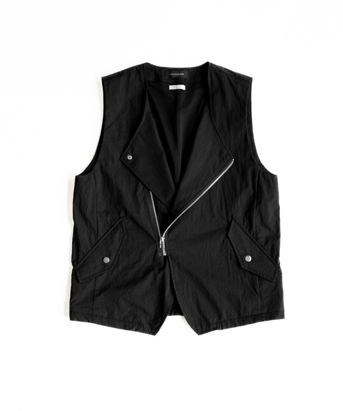 PHILTHEORY（フィルセオリー）の「riders mesh vest / ライダースメッシュベスト（ベスト・メンズ・ブラック・3/2/1）」の9枚目の写真