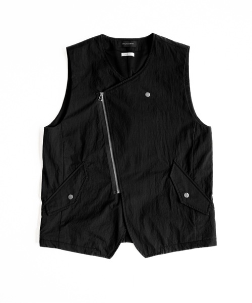 PHILTHEORY（フィルセオリー）の「riders mesh vest / ライダースメッシュベスト（ベスト・メンズ・ブラック・3/2/1）」の10枚目の写真
