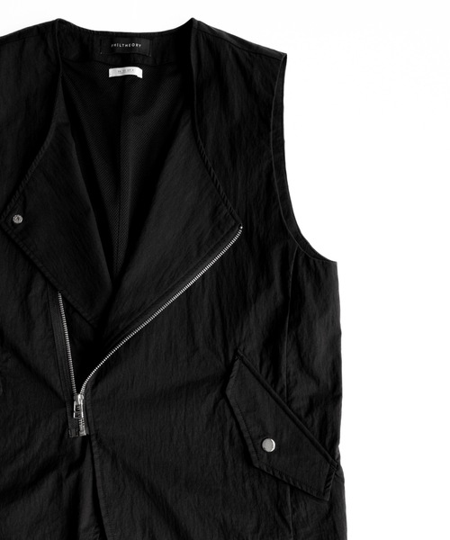 PHILTHEORY（フィルセオリー）の「riders mesh vest / ライダースメッシュベスト（ベスト・メンズ・ブラック・3/2/1）」の13枚目の写真