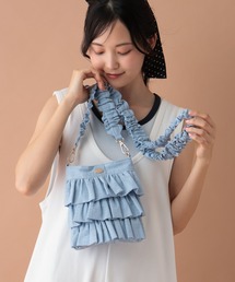 tiny tiny（ティニーティニー）の「フリルミニショルダーバッグ[tiny tiny(ティニーティニー)]（ショルダーバッグ）」