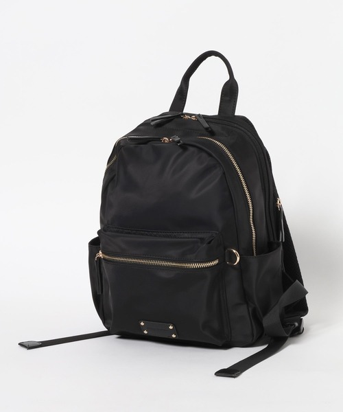 Elura（エルーラ）の「≪撥水＋マルチポケット≫MINIリュック/660886（バックパック/リュック・レディース・モカ/ブラック/オフホワイト・FREE）」の15枚目の写真