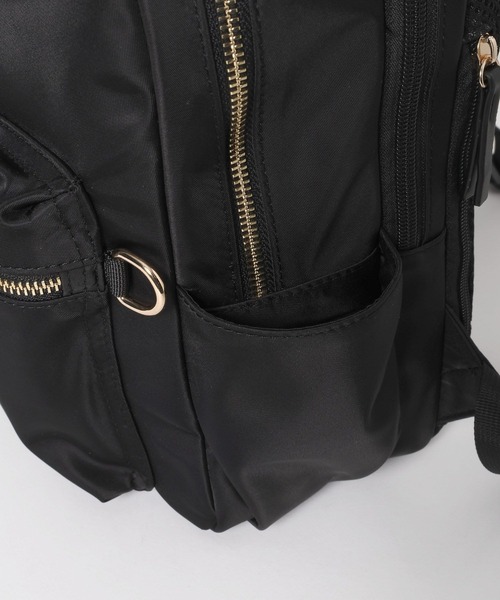 Elura（エルーラ）の「≪撥水＋マルチポケット≫MINIリュック/660886（バックパック/リュック・レディース・モカ/ブラック/オフホワイト・FREE）」の20枚目の写真